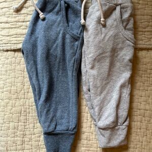 Cozy Childhoods Jogger Pants - Blue and Gray